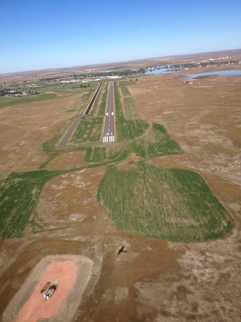runway 31 aerial